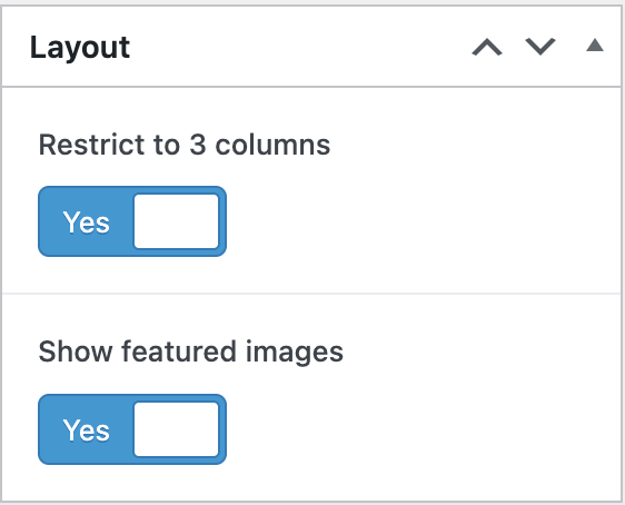 About page template options