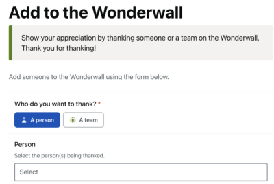 Wonderwall - form